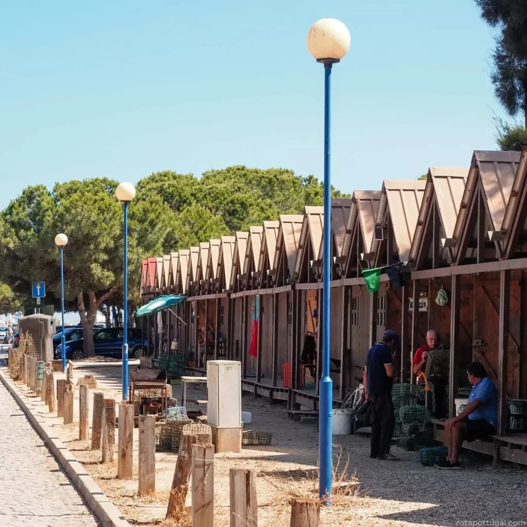Traditional Fishing huts fuseta